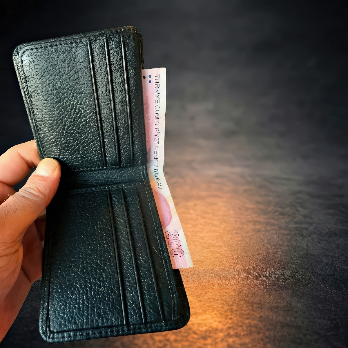 DORUK Serisi Erkek Cüzdan – %100 Hakiki Deri – Günlük & Klasik – Yerli Üretim