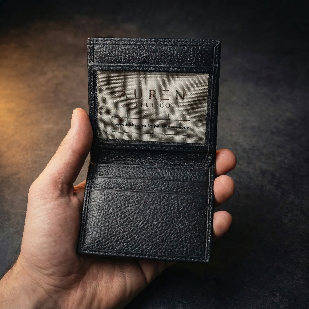 YALIN Serisi Erkek Kartlık – %100 Hakiki Deri – Minimal & İnce Tasarım – Yerli Üretim