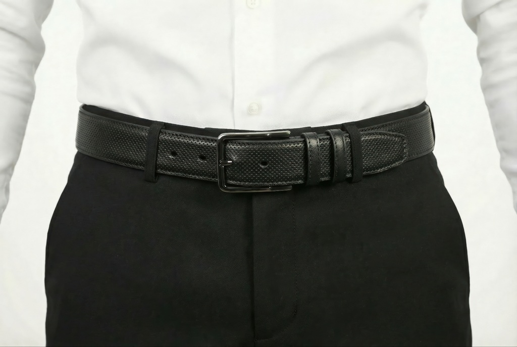 KORAL Serisi Erkek Kemer – %100 Hakiki Deri 3.5 CM– Günlük Kullanım – Yerli Üretim