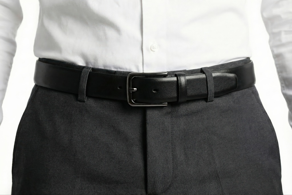 MEA Serisi Erkek Kemer – %100 Hakiki Deri 3.5 CM– Günlük Kullanım – Yerli Üretim