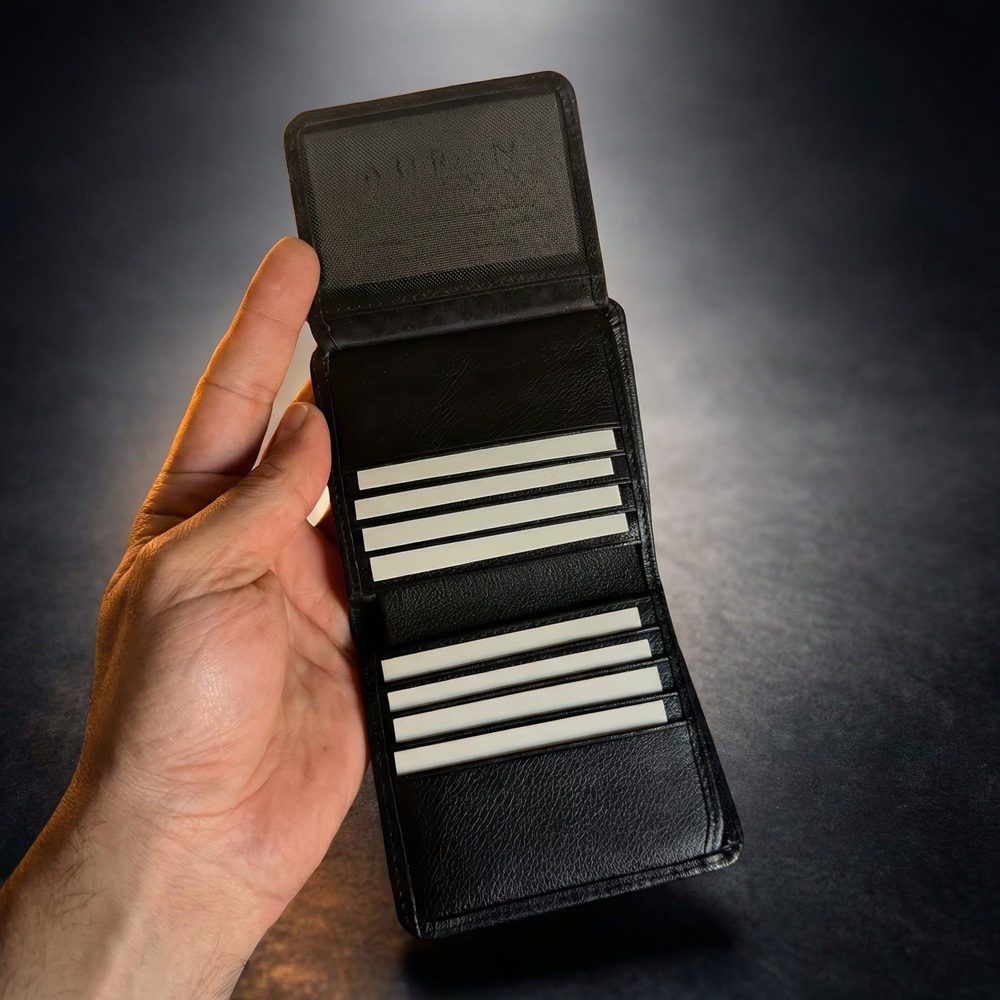 KAĞAN Serisi Erkek Cüzdan – %100 Hakiki Deri – Günlük & Klasik – Yerli Üretim