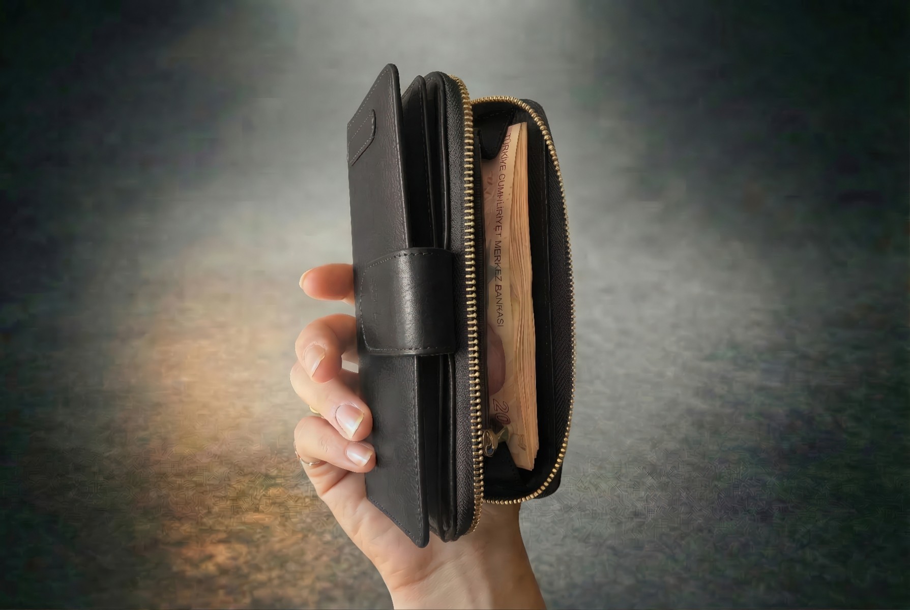 ALİN Serisi Kadın Portföy Cüzdan – %100 Hakiki Deri – Şık & Fonksiyonel – Yerli Üretim