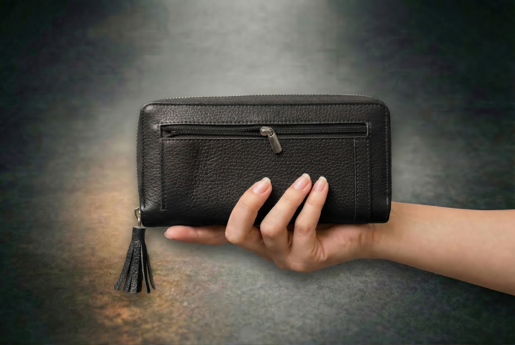 ALİN Serisi Kadın Portföy Cüzdan – %100 Hakiki Deri – Şık & Fonksiyonel – Yerli Üretim