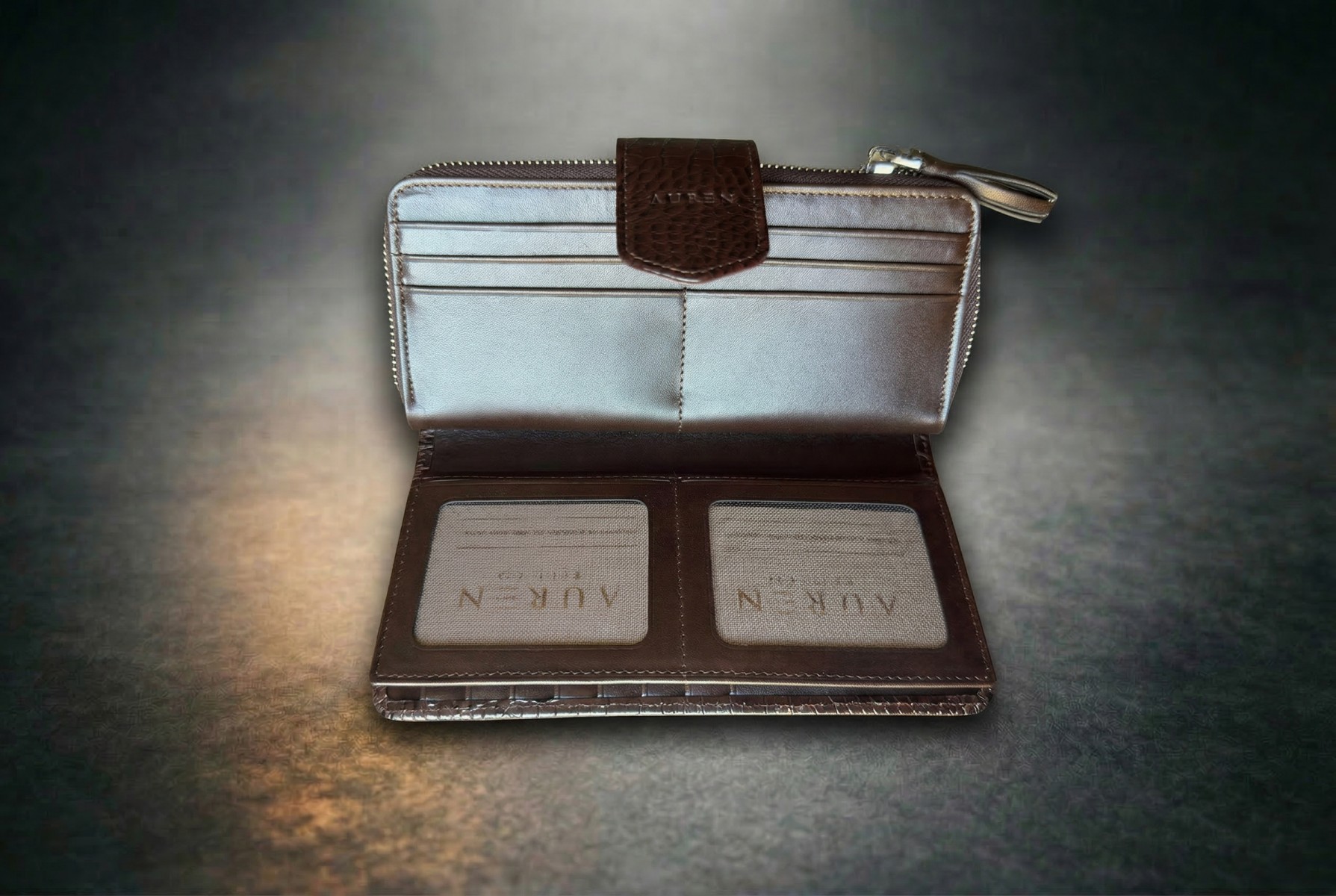 SERRA Serisi Kadın Portföy Cüzdan – %100 Hakiki Deri – Şık & Fonksiyonel – Yerli Üretim