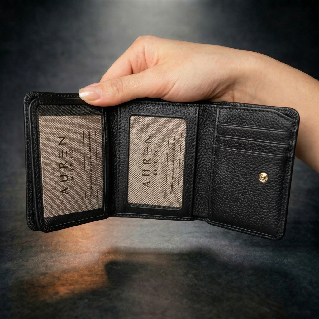 ÖRGE Serisi Kadın Portföy Cüzdan – %100 Hakiki Deri – Şık & Fonksiyonel – Yerli Üretim