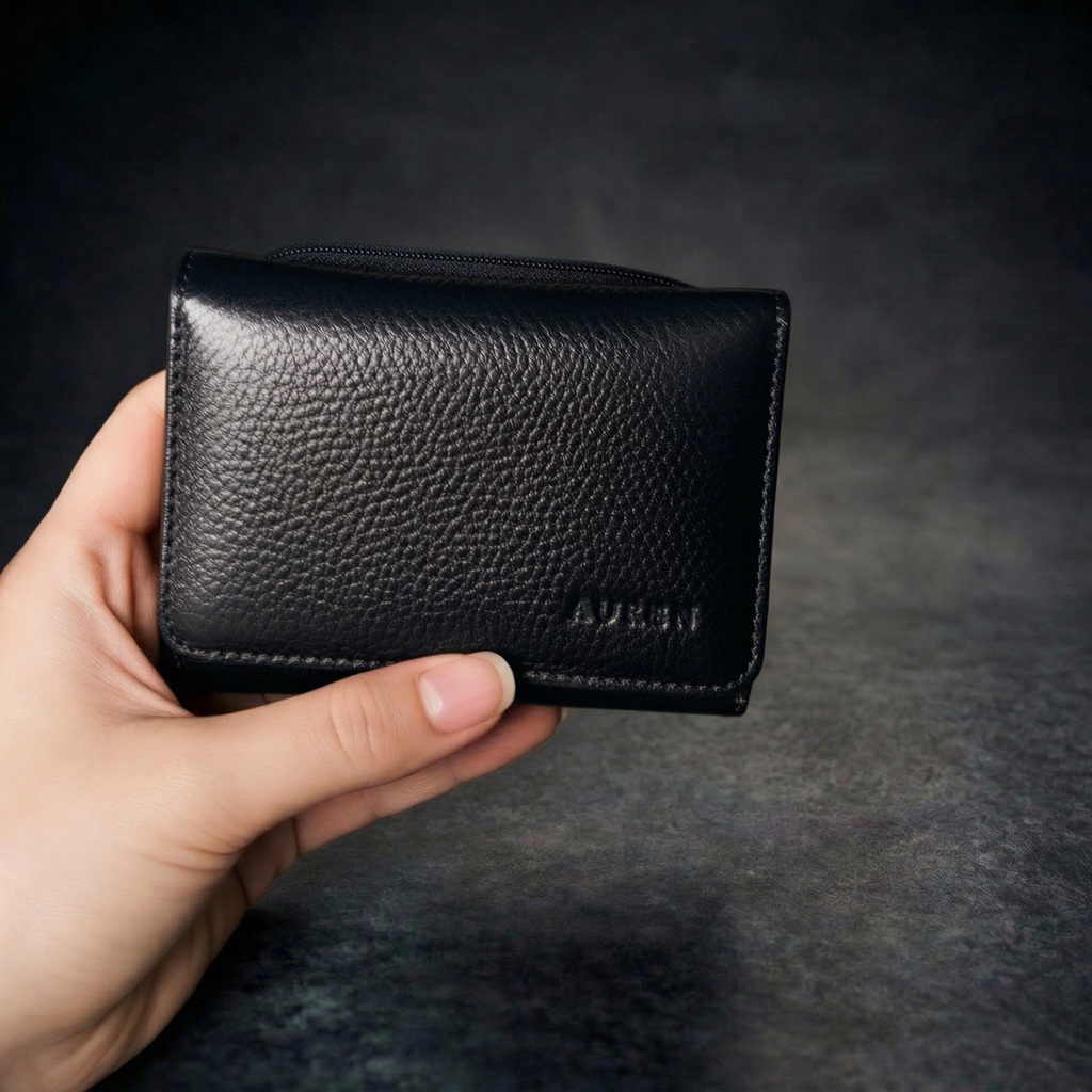 ÖRGE Serisi Kadın Portföy Cüzdan – %100 Hakiki Deri – Şık & Fonksiyonel – Yerli Üretim