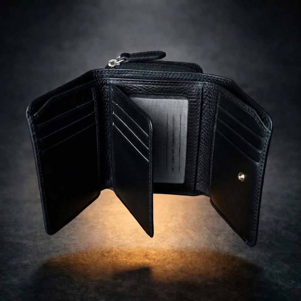 ÖRGE Serisi Kadın Portföy Cüzdan – %100 Hakiki Deri – Şık & Fonksiyonel – Yerli Üretim