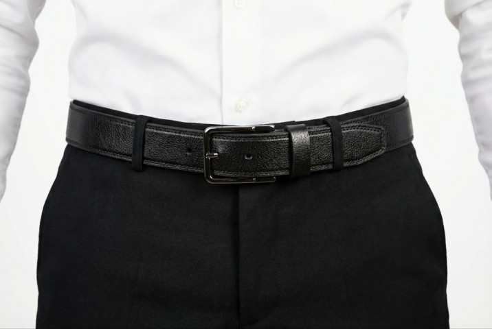 ARAS Serisi Erkek Kemer – %100 Hakiki Manda Derisi 3.5 CM– Günlük Kullanım – Yerli Üretim