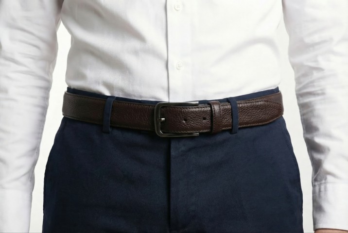 ATLAS Serisi Erkek Kemer – %100 Hakiki Deri 3.5 CM– Günlük Kullanım – Yerli Üretim