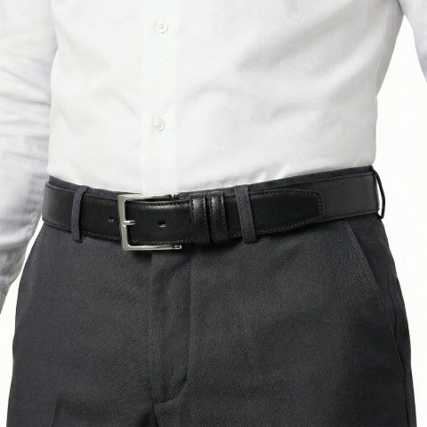 KAYA Serisi Erkek Kemer – %100 Hakiki Deri 3.5 CM– Günlük Kullanım – Yerli Üretim