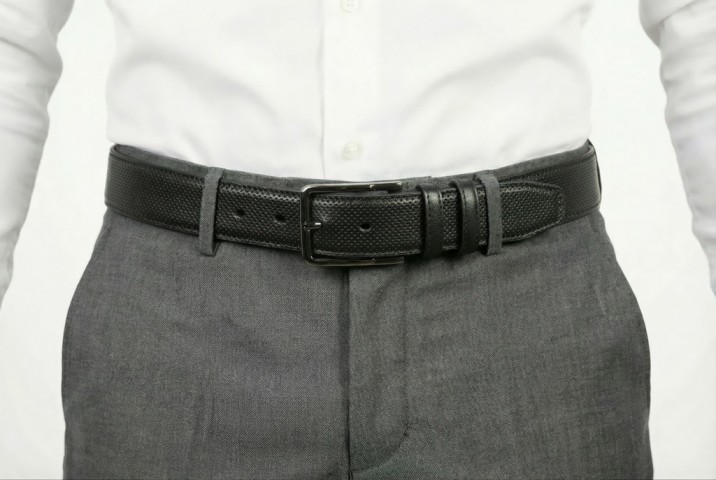 KORAL Serisi Erkek Kemer – %100 Hakiki Deri 3.5 CM– Günlük Kullanım – Yerli Üretim