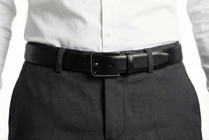 MEA Serisi Erkek Kemer – %100 Hakiki Deri 3.5 CM– Günlük Kullanım – Yerli Üretim